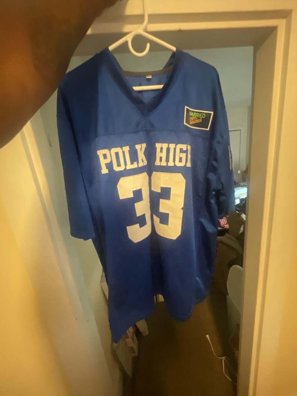 Married With Children Al Bundy Polk High #33 Football Jersey
